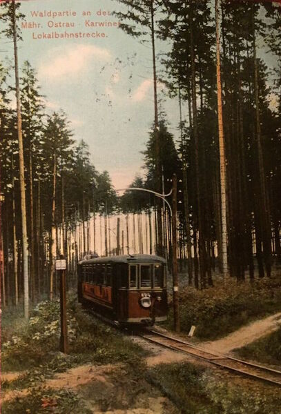 Datei:Mährisch-ostrau karwin bahn.jpg