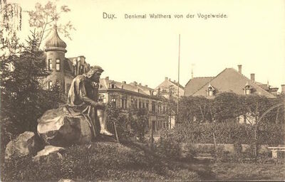 AK-Dux-Duchcov-Denkmal-Walthers-von-der-Vogelweide.jpg