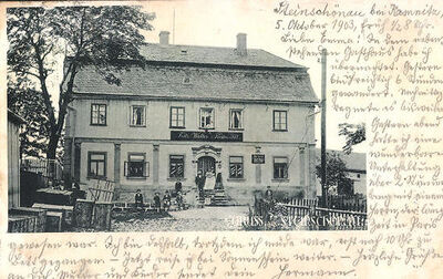 AK-Steinschoenau-Gasthaus-von-Fritz-Walter-und-Postamt.jpg